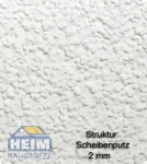 LAIER Siliconharzputz Wei 2 mm 25 kg/Eimer